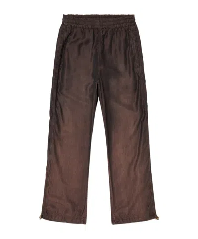Diesel D-roder Drawstring Trousers In Brown