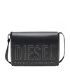 Diesel Dsl 3d Messenger Bag In Black