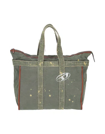 Diesel Duffel Bags In Military Green