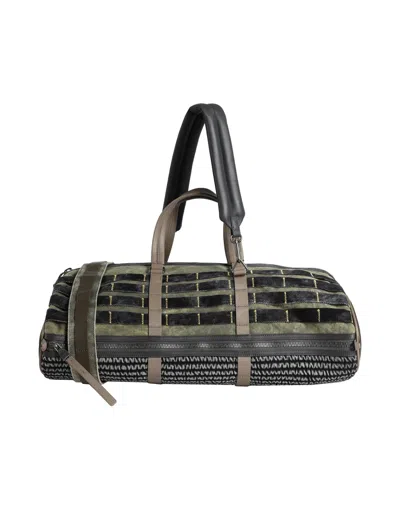 Diesel Duffel Bags In Military Green
