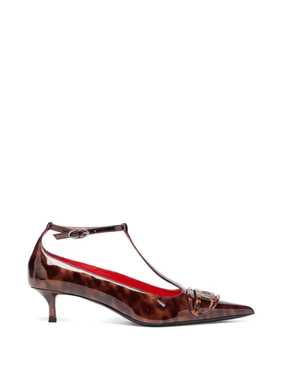 Diesel D-venus Kittie T-bar Pumps In Multi