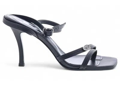 Pre-owned Diesel Dvenus Sa Sandal (women's) Sneakers In Black