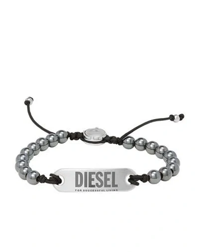 Diesel Dx1359040 Man Bracelet Silver Size - Stainless Steel