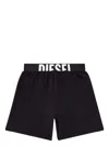 Diesel Dylan-d-pop Shorts In Black