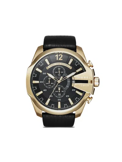 Diesel Mega Chief Chronograph 51mm In Gold