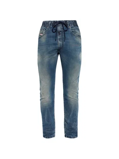 Diesel E-krooley Jogg Drawstring Jeans In Multi
