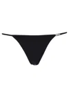 Diesel Triangle Bikini Top Minimal Coverage Straps In Black