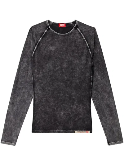 Diesel Efrem Denim T-shirt In 900a