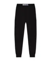 Diesel Elastic Casual Pants In Black