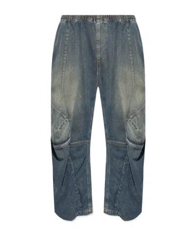 DIESEL D-PARA-SHORT-FSF CROPPED JEANS