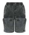 Diesel Elastic Waist Shorts In Black