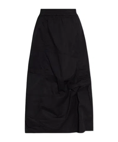 Diesel Elastic Waist Skirt In Black