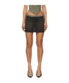 Diesel Elastic Waist Skirt In Multicolor