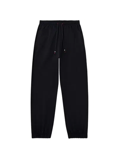 Diesel Elastic Waitband Track Pants In Black