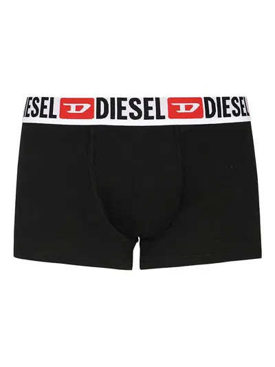 Diesel Elasticated Logo Boxers In Black
