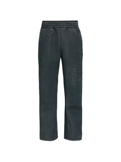 Diesel Elasticated Logo Trousers In Blue