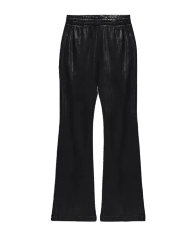 Diesel Elastic-waist Casual Trousers In Black