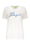 Diesel Elegant White T-shirt With Logo In White