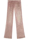 Diesel Ely Track Pants In Pink