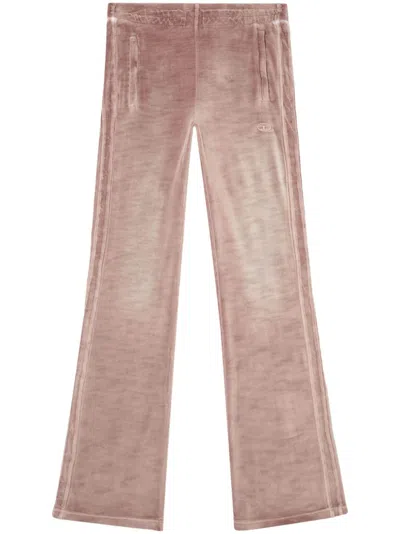 Diesel Ely Track Pants In Pink
