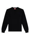 Diesel Mens 9xx S-boxt-t2 Logo-embroidered Cotton-blend Sweatshirt In Black