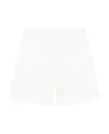 Diesel Embroidered-logo Cotton Short In White