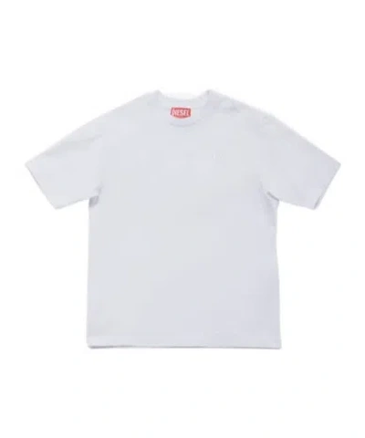 Diesel Embroideredlogo Tshirt In Animal Print