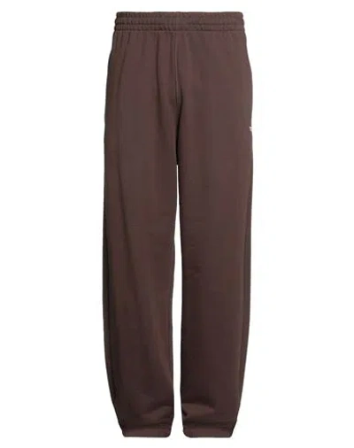 Diesel Essentials Man Pants Brown Size S Cotton