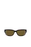 Diesel Occhiale Da Sole Dal Modello Essenziale In Brown