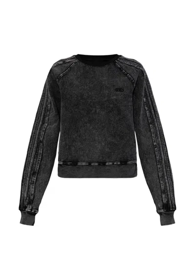 Diesel F-alpy Sweatshirt In Black