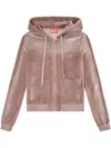 Diesel F-ely-q1 Hoodie In 33l Pink