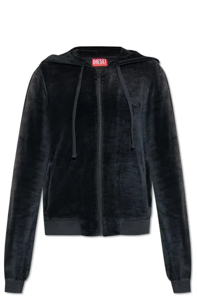 DIESEL F-ELY-Q1 ZIPPED HOODIE