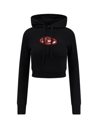 Diesel F-slimmy Cotton Blend Sweatshirt