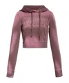 Diesel F-slimmy Embroidered Logo Hoodie In Brown