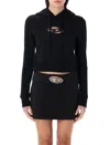 Diesel Black F-slimmy-hood-od Sweatshirt