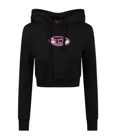 Diesel Sweatshirt  Woman Color Black In Schwarz