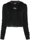 Diesel F-slimmy-hood-p5 Sweaters Clothing In Black