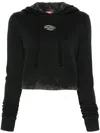 Diesel F-slimmy-hood-p5 Sweaters Clothing In Dark Grey