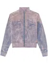 Diesel F-slitly Sweatshirt In Blue