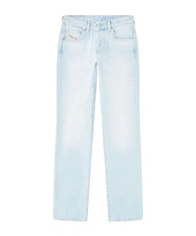Diesel Faded Jeans In Blue