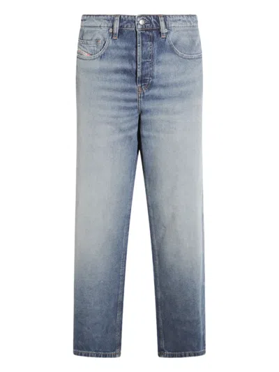 Diesel Faded Jeans In Blue