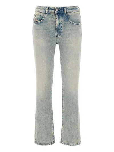 Diesel Faded Straight-leg Jeans