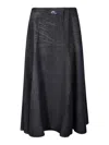 Diesel Skirts Blue And Green In Black
