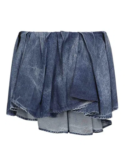 Diesel Falda Semilarga - Azul