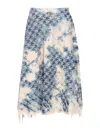 Diesel De-annet Skirt In Blue