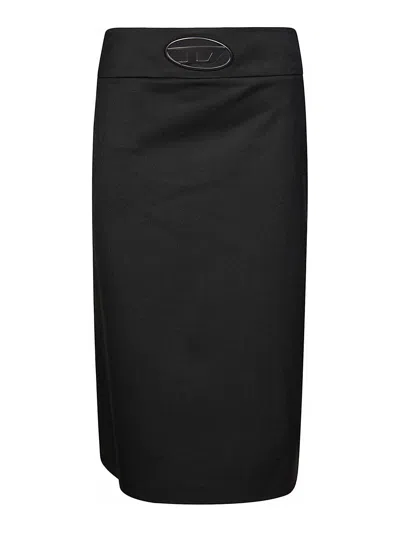 Diesel O-seus High Waist Long Pencil Skirt