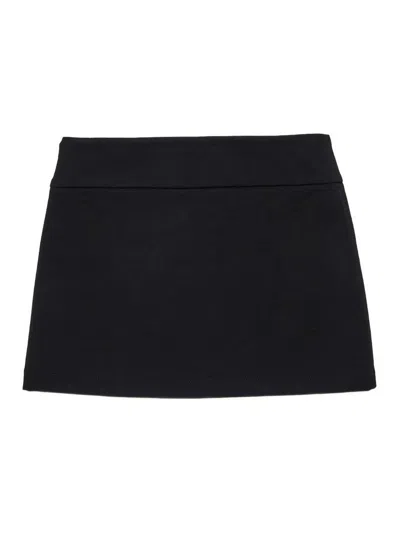 Diesel Kids' Skirt With Logo In Black