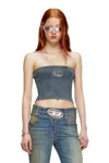 Diesel Blue M-clarksvillex-c Bandeau Top In Blue