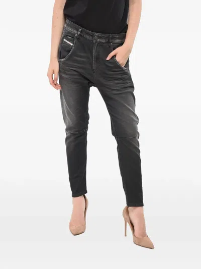 Diesel Fayza Skinny Jeans In Black