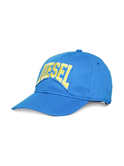 Diesel Kids' Fcgus Cap In Blue